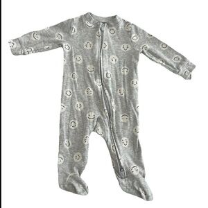 Huggies Baby Pajama Color Gray White 6 Months (0672)